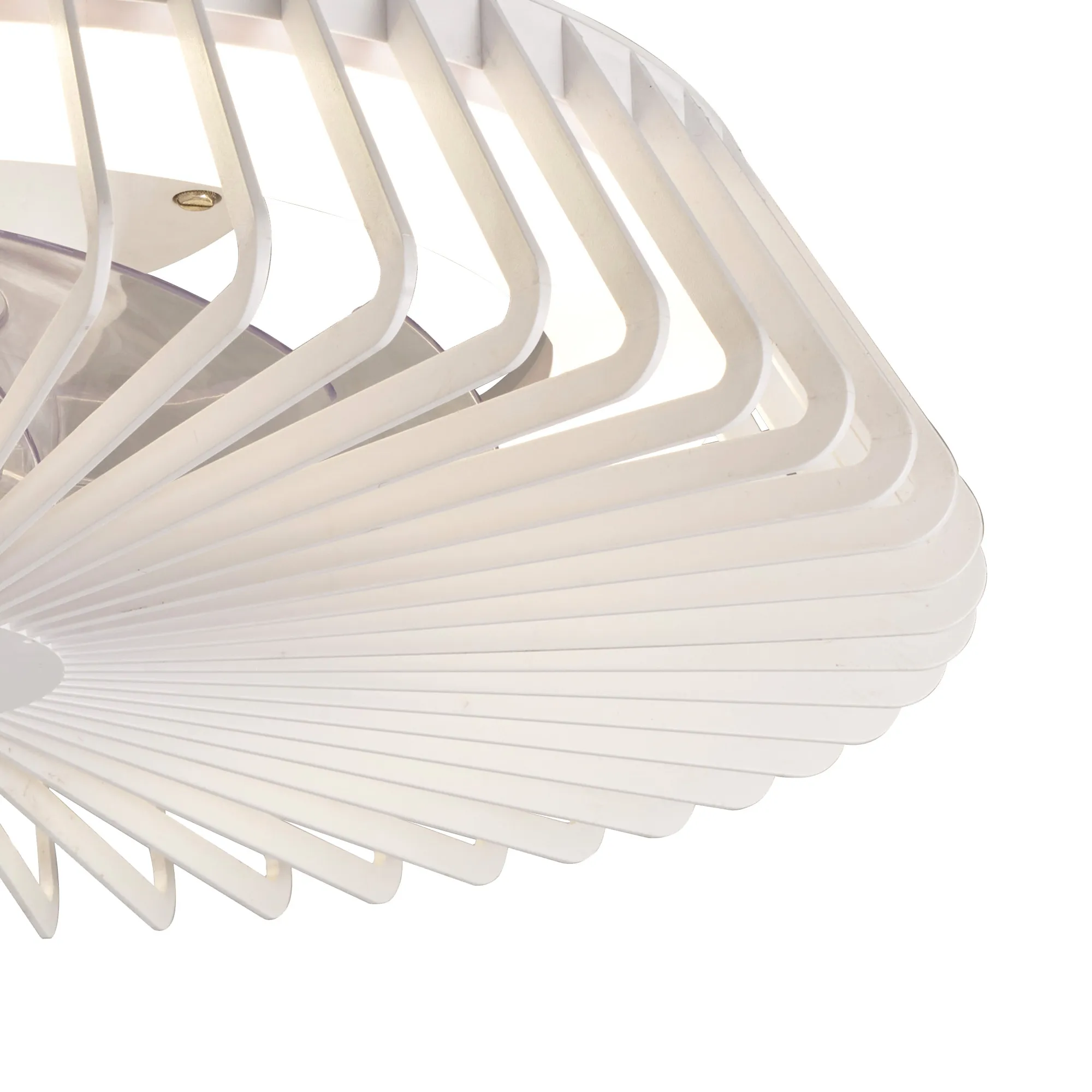 Himalaya Mini Ceiling Light & Fan Dimmable 70W LED White M8196  Mantra Himalaya Mini